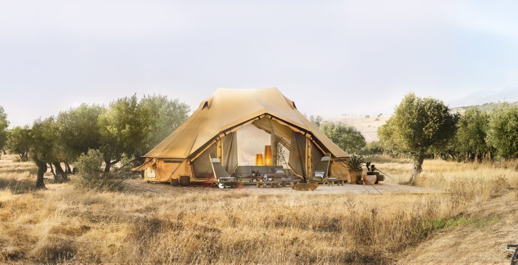 Autentic | Luxury Glamping Bell Tents - Premium Autentic glamping tent for glamping businesses and hospitality – durable, modular tent solution for luxury outdoor accommodations.