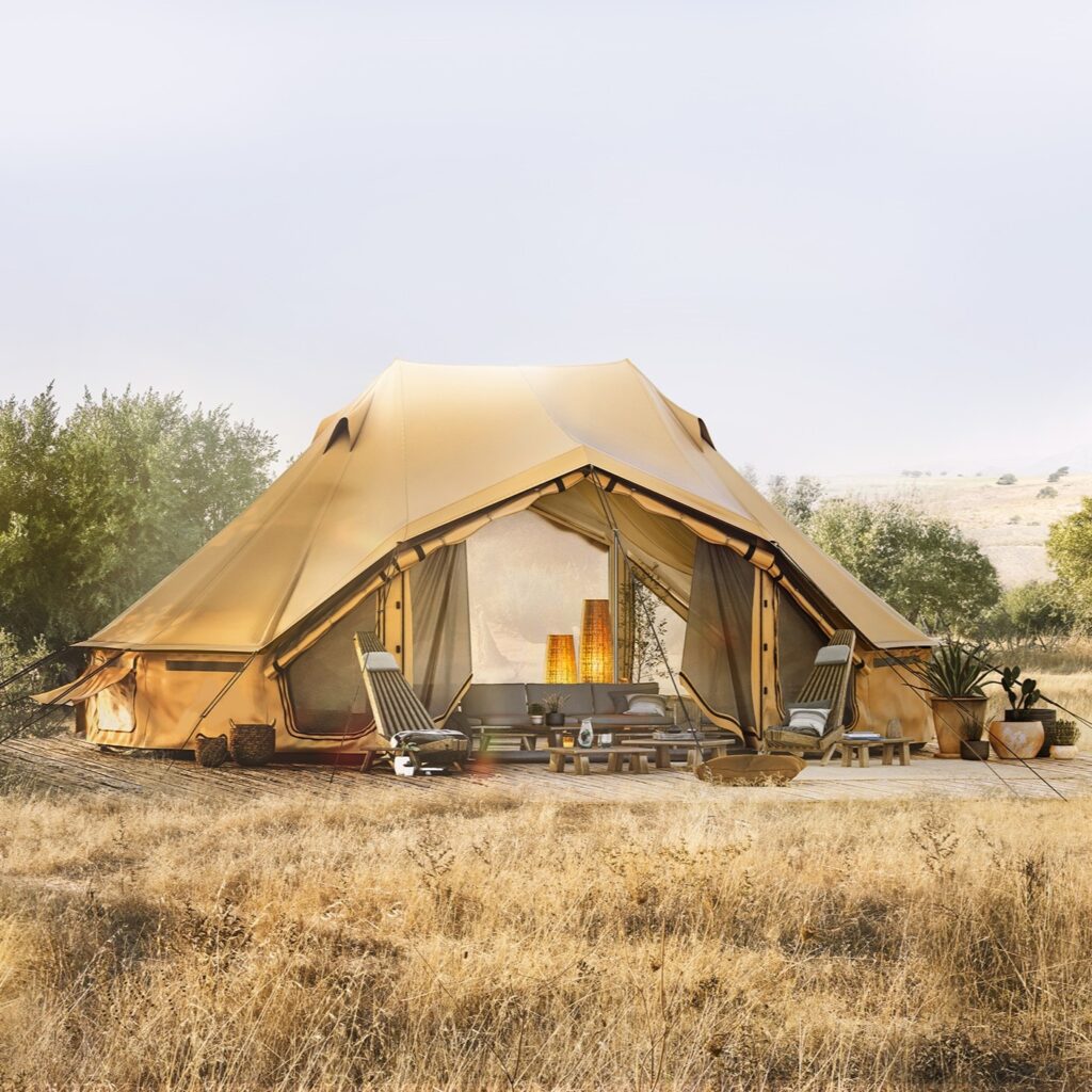 Autentic | Luxury Glamping Bell Tents - Premium Autentic glamping tent for glamping businesses and hospitality – durable, modular tent solution for luxury outdoor accommodations.