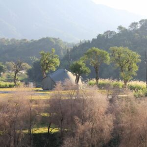 Autentic | Luxury Glamping Bell Tents - A Billy-Joe Double Bell tent set up at Glamping Lake WanIv in China