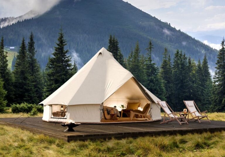 Autentic | Luxury Glamping Bell Tents - Autentic luxury canvas tent – ideal solution for entrepreneurs and hospitality professionals looking to start a glamping business or expand their outdoor accommodations. This high-quality, weatherproof glamping tent offers a unique guest experience for eco-resorts, boutique hotels, campsites, and event organizers seeking durable, modular, and stylish outdoor lodging solutions