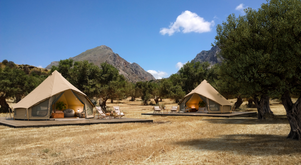 Autentic | Luxury Glamping Bell Tents - Premium Autentic glamping tent for glamping businesses and hospitality – durable, modular tent solution for luxury outdoor accommodations.