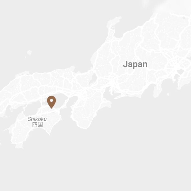 Autentic | Luxury Glamping Bell Tents - Kagawa Glamping in Japan indicated on the map