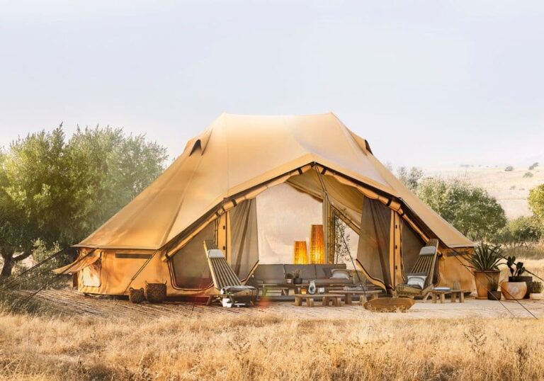 Autentic | Luxury Glamping Bell Tents - Autentic luxury canvas tent – ideal solution for entrepreneurs and hospitality professionals looking to start a glamping business or expand their outdoor accommodations. This high-quality, weatherproof glamping tent offers a unique guest experience for eco-resorts, boutique hotels, campsites, and event organizers seeking durable, modular, and stylish outdoor lodging solutions